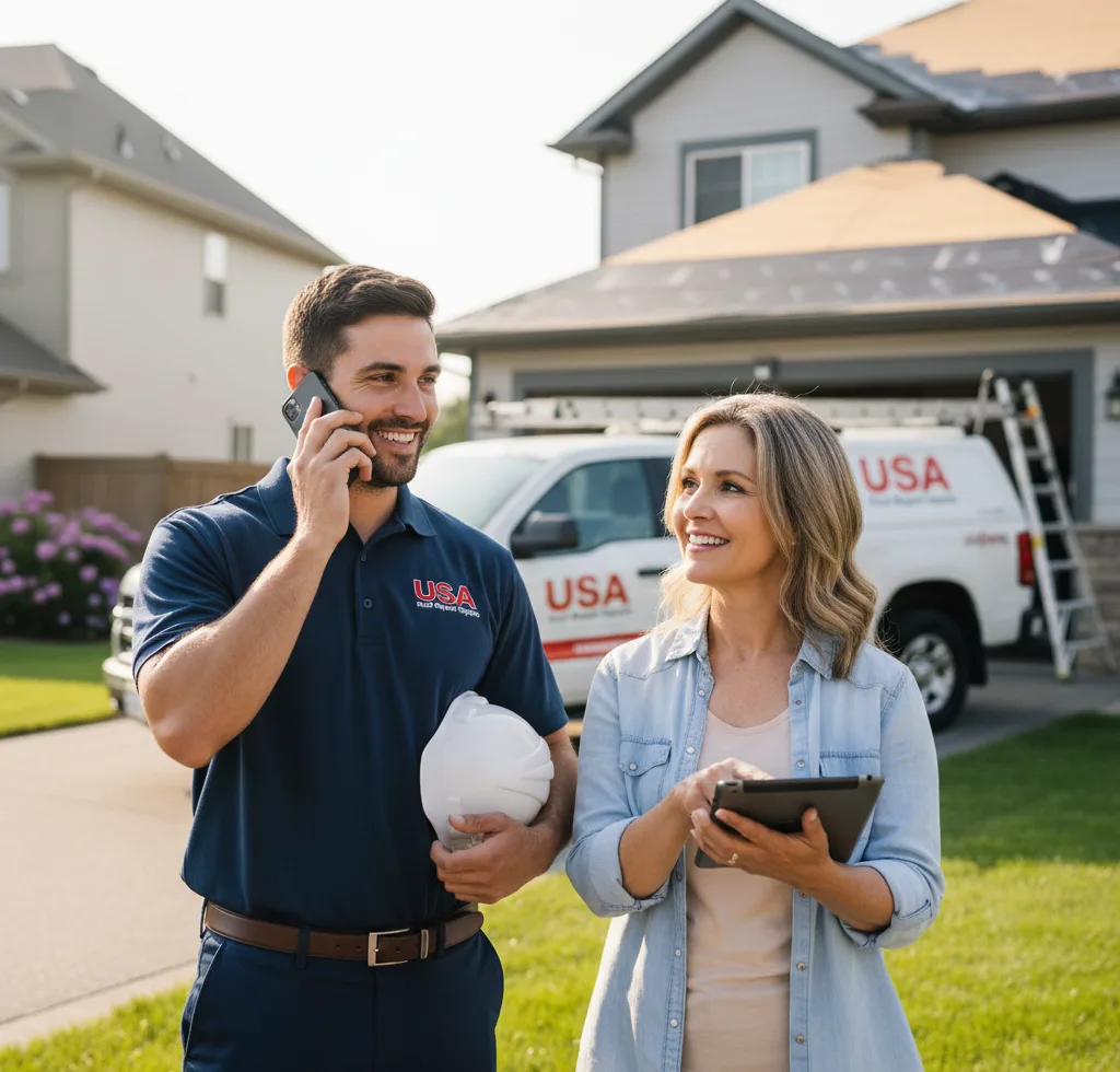 USA Roof Repair Experts customer support in Medford